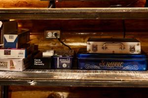 Log Cabin at Rainier Lodge (0.4 miles from entrance)