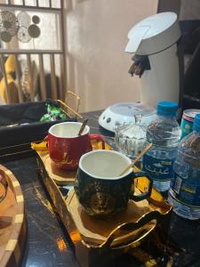 Luxueux chic et moderne appartement vue picine