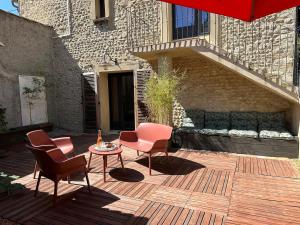 Joli gîte milieu des vignes au calme climatisé