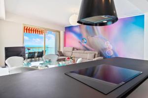 Superbe 3 pièces vue mer, climatisation, balcon