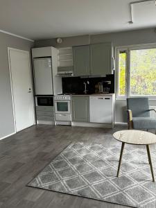 Viihtyisä esteetön saunallinen asunto entisellä paloasemalla