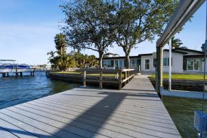 Waterfront Home with Heated Pool 2 Miles from Beaches
