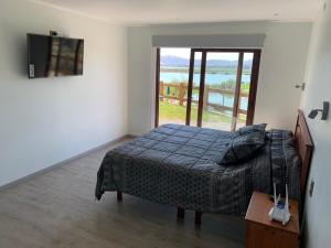 Casa con vista lago Rapel