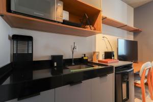 Flat moderno perto do metro e do Parque Ibirapuera