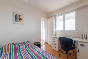 3 bright rooms in Montreuil with balcony