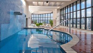 Flat c Academia, Sauna e Garagem - Jardim Paulista