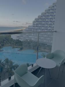 The Arena Resort Beach Front View