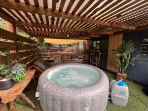 Cabaña Cajon del Maipo con Jacuzzi 24hrs