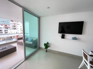 Apartamento con vista al mar en Bello Horizonte, Santa Marta