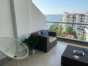 Apartamento con vista al mar en Bello Horizonte, Santa Marta