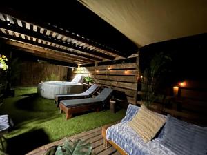 Cabaña Cajon del Maipo con Jacuzzi 24hrs