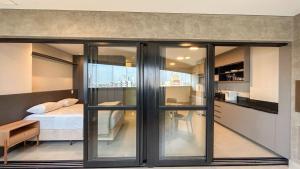 Studio Amplo e Aconchegante com Churrasqueira