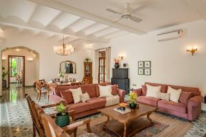 La Dona by The Blue Kite - 4BHK Private Pool Villa in Assagao with Garden, Balcony, Caretaker & Spacious Living Area