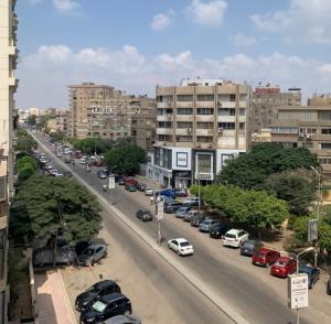 Two bedroom apartment near the Cairo subway station