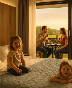 5KA Family Apartments Waterbeds, Café, Playground & Nature near Ljubljana, 4 min from A2 