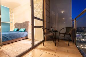 PlatinumTowers! PRIVAT JACCUZI! Panoramic City View from 14 Floor! LOGGIA! PARKING! 66m2! 2 ROOMS