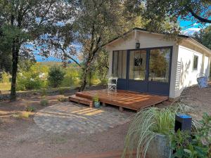 Suite privée indépendante en bois- Sud Ardèche
