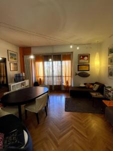 Bright four-room apartment with a large terrace