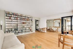 Silly - IDF - CI - Modern apartment at gates of Paris - Eiffel Tower view