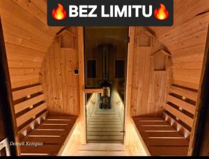 Domek z Sauną i balią jakuzii w głuszy