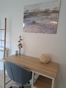 Le Flamboyant, central, plage & port