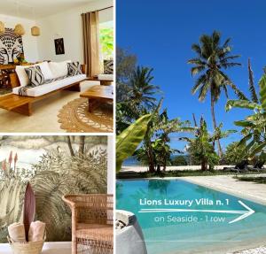 Luxury LIONS VILLAS ZANZIBAR - with Private Cook&Infinity Pools