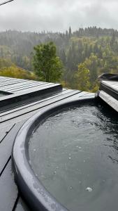 Карпатське Hygge котедж для двох з чаном-джакузі у горах