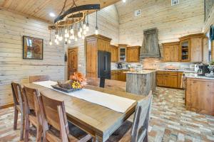 Upscale A-Frame Escape with Lake Access in Quinton!