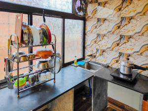 cozy room with balcony