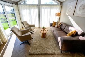 Chalet Charleston 066 mit eigener Terrasse am Wasser