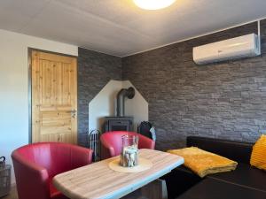 Ferienhaus mit Kamin in Sternberg