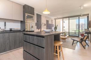 HOM I 1D1B 2PAX cerca Metro Manquehue con Parking