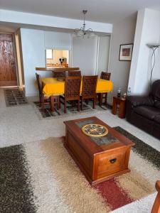 Departamento gran terraza frente al mar