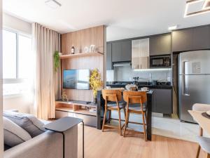 Apartamento sofisticado c vaga e vista Arena MRV