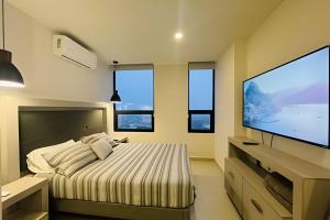 Incredible 2Br Apt BBQ Arena Mty