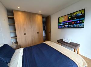 AHLuxe penthouse con balcón,Wifi+Parking; Usaquén