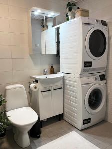 Apartment with sauna and backyard