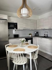 Apartment with sauna and backyard