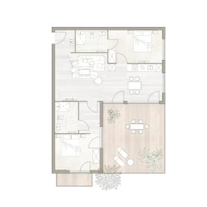 Binnendiek Resort Haus 3 Wohnung 14