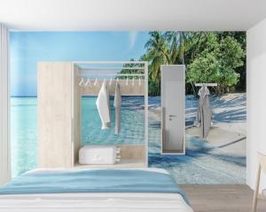 Fairschlafen Boutique Hostel Doppelzimmer Kajüte 0-02, Sauna, Fitness