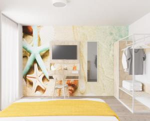 Fairschlafen Boutique Hostel Zimmer 0-17 mit Terrasse