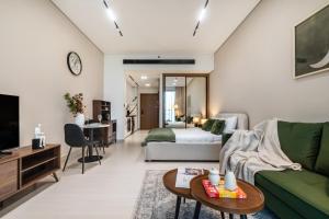 Peaceful City Oasis Jacuzzicanal View Studio - Appartements, Dubaï