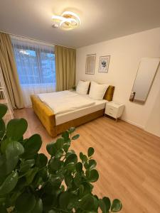 Moderne, komplett eingerichtete Wohnung mit Parkplatz & 24h Check-in