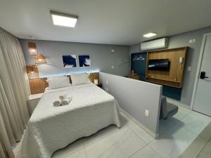 Beira-mar do Cabo Branco com varanda UN113