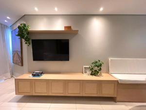 2 quartos beira-mar pé na areia do Bessa AH109