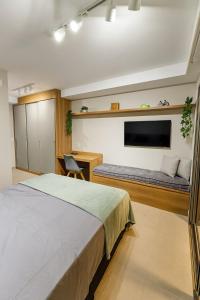 Studio Brooklin - Vista Ponte Estaiada - próx Av Berrini e Metro