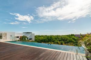 Loft moderno en Tulum con piscina en roof y WiFi 500 Mbps