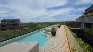 2BR Tulum 101 -3 Pools & Rooftop - Stone Oven