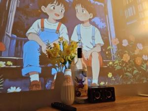 한강 위치에 아늑한 숙소 & 100인치 빔 프로젝터