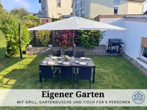 Apartment Rosie - Rustikal und top ausgestattet und ideal für Gruppen bis 6 Personen und Hund, egal ob Familie, Kollegen oder Freunde, 85qm mit Garten und eigener Garage